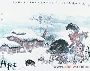 新牧女圖 （國畫） 于志學(xué)
