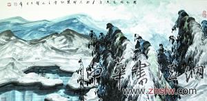 塞外風光之二 （國畫） 于志學(xué)