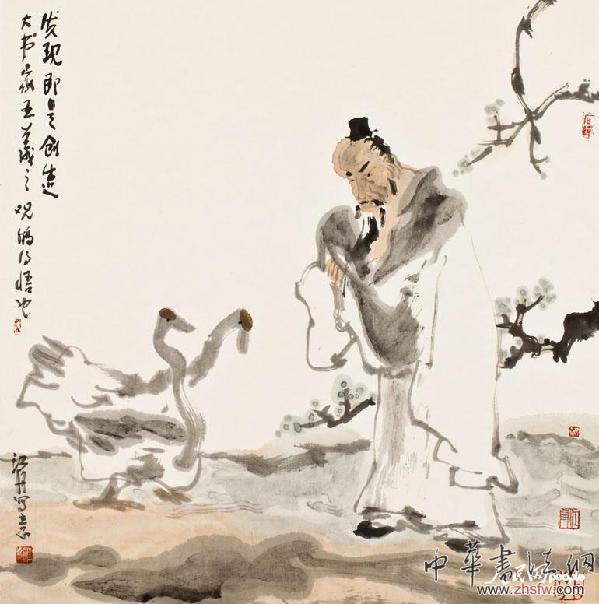 著名畫家江舟文人畫作品展賞析（圖）【6】