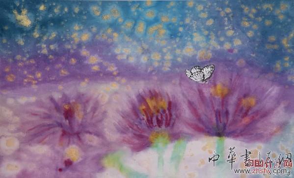 何旻熹國(guó)畫(huà)作品