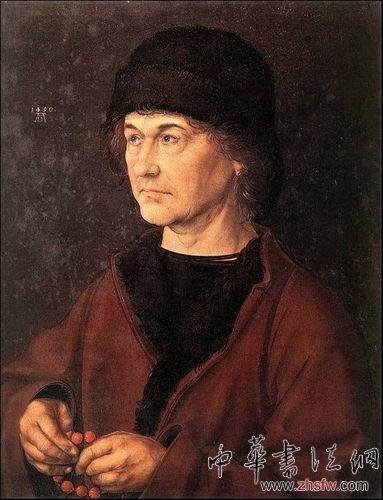 丟勒 (19歲) 《丟勒父親的肖像, 1490》