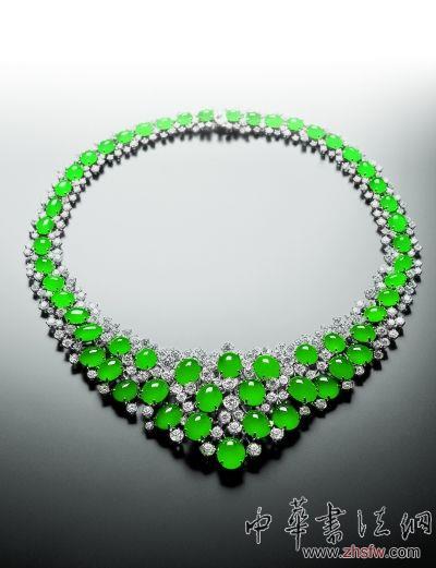 寶怡和高級(jí)珠寶系列璨翡翠項(xiàng)鏈
