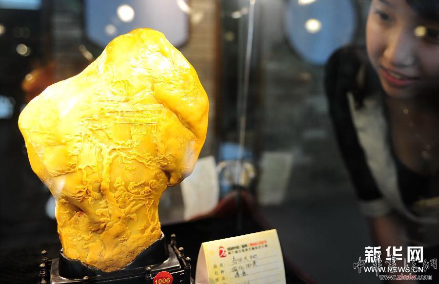 （晚報(bào)）（1）中國四大名石雕刻精品亮相榕城