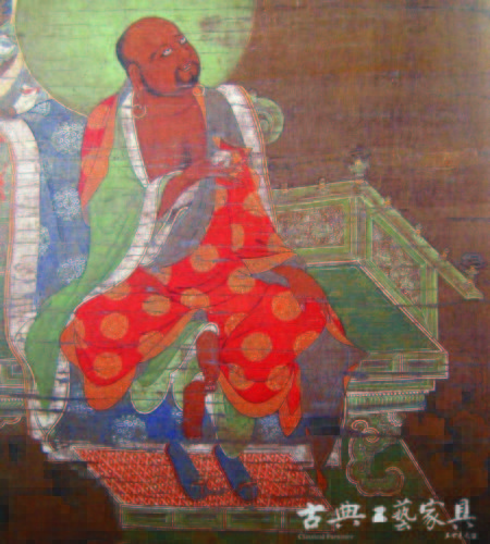 圖6 南宋 陸信忠《十六羅漢圖·伐阇弗多羅尊者》