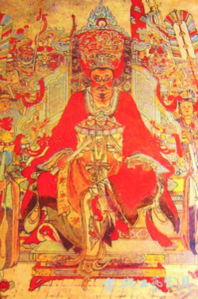 圖7 山西洪洞縣廣勝寺水神廟元代壁畫《祈雨圖》