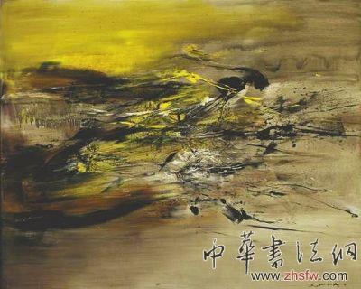 趙無(wú)極《22.7.64》1964年