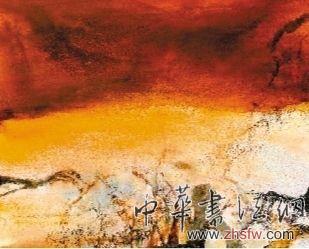 郭慶祥:流水線作品不可藏 《無題》趙無極 130cm×162cm 2001年