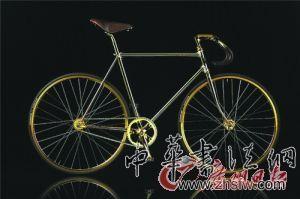 “土豪金”最貴自行車