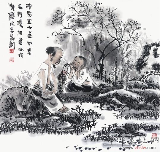 論王家訓(xùn)中國人物畫的投資和收藏價值