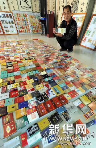 河北大城:六旬老翁18年收藏煙標3萬余種 圖 (晚報)(2)河北大城:六旬老翁18年收藏煙標3萬余種
