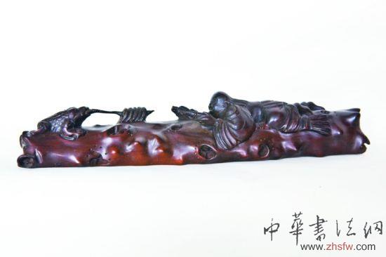 劉海戲金蟾鎮(zhèn)紙·黃楊·清·佚名