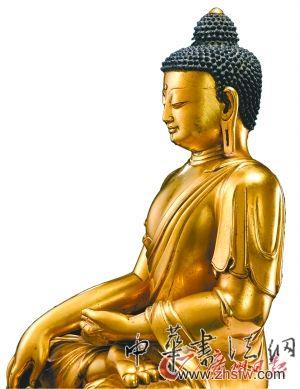 明永樂鎏金銅釋迦牟尼佛坐像（局部）