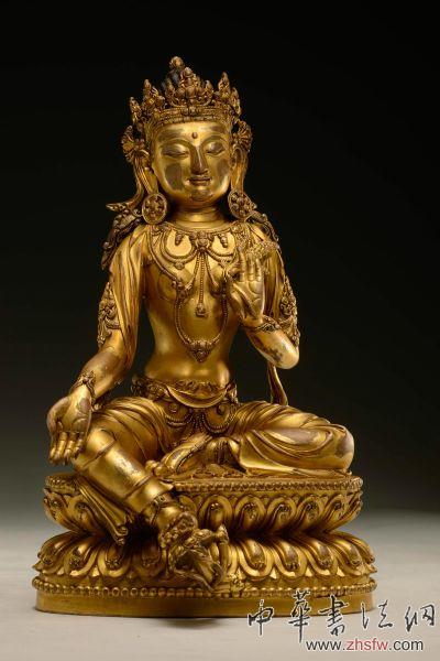 明永樂 增祿佛母 H18.2cm 成交價：RMB 14,260,000