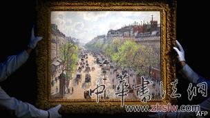 畢沙羅油畫倫敦拍賣近兩千萬英鎊成交(圖)