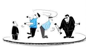 摸摸書畫“倒爺”的道兒