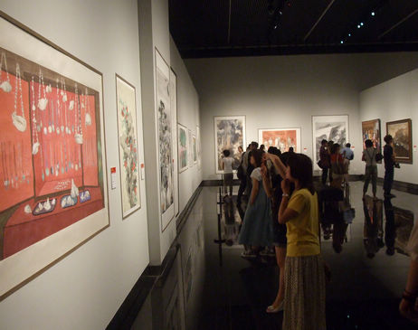 江蘇省美術書法展覽亮相南京