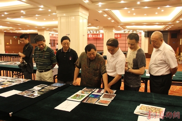 全國第十屆書法篆刻作品展刻字作品初評(píng)結(jié)束