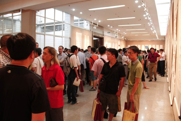 張桂光自書詩文展開幕 美感與情感的盛宴