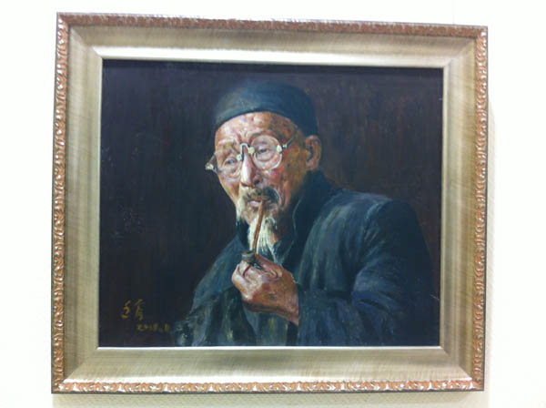 8壹油畫展在長安美術(shù)館開幕