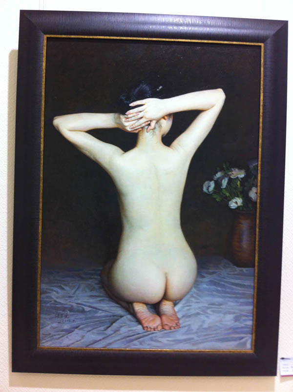 8壹油畫展在長安美術(shù)館開幕