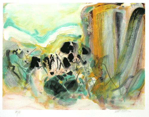 著名畫家朱德群逝世 留世油畫作品賞析【4】