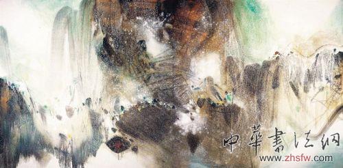 著名畫家朱德群逝世 留世油畫作品賞析【7】