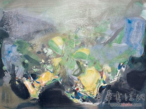 著名畫家朱德群逝世 留世油畫作品賞析【9】