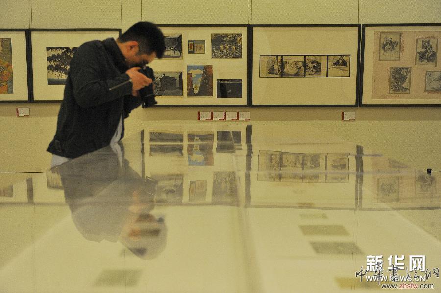 中央美術(shù)學(xué)院附中60周年校慶展亮相中國美術(shù)館 圖 (晚報(bào))(1)中央美術(shù)學(xué)院附中60周年校慶展亮相中國美術(shù)館