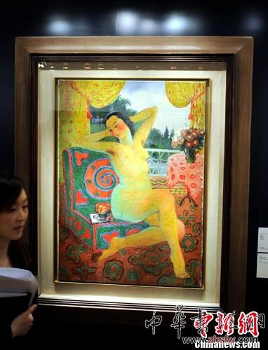 潘玉良珍貴油畫(huà)將在香港拍賣(mài)