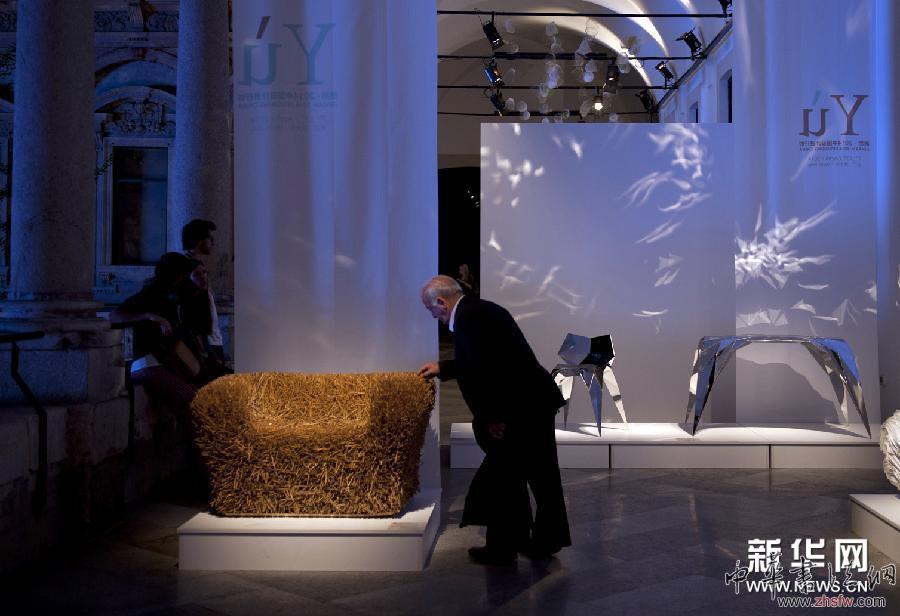 “居然·2014中國設(shè)計(jì)進(jìn)行時(shí)”展覽在米蘭大學(xué)開幕 圖 (晚報(bào))(2)“居然·2014中國設(shè)計(jì)進(jìn)行時(shí)”展覽在米蘭大學(xué)開幕