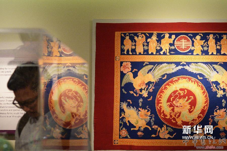 4月10日，記者在新加坡參觀新加坡土生華人博物館展覽。