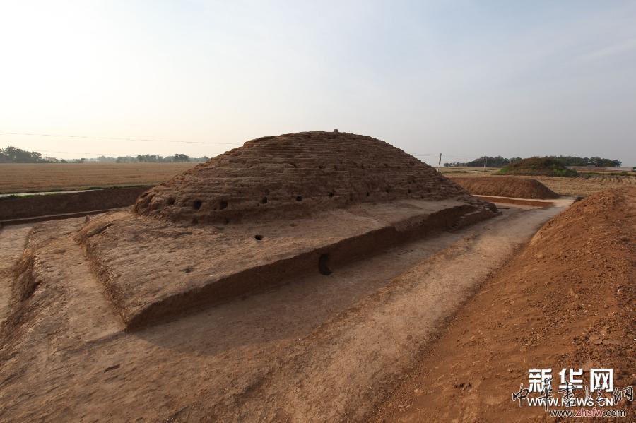 考古學(xué)家首次考古發(fā)掘“毀佛皇帝”唐武宗陵園部分遺址 圖 (晚報(bào))(1)考古學(xué)家首次考古發(fā)掘“毀佛皇帝”唐武宗陵園部分遺址