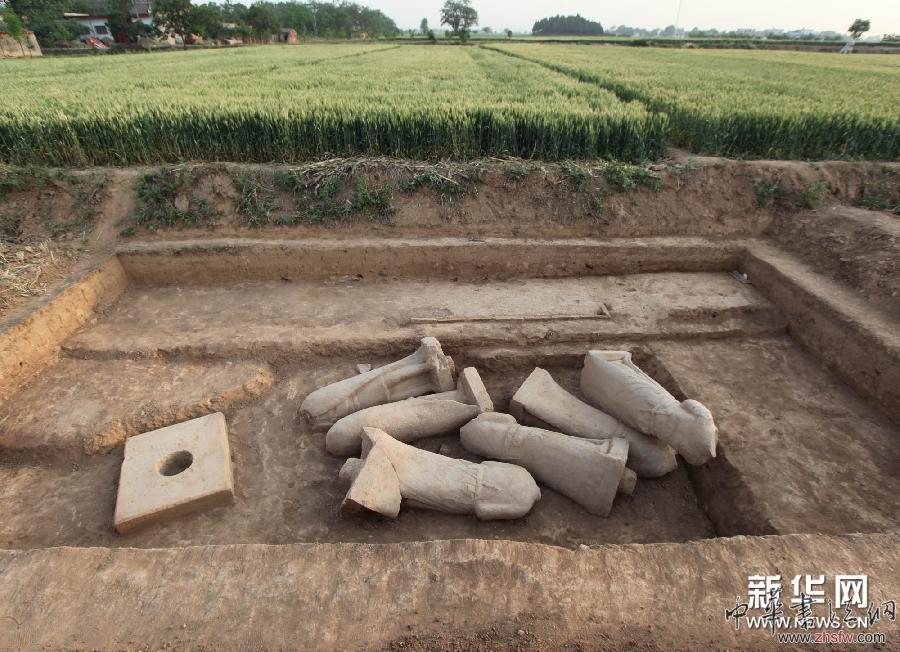 考古學(xué)家首次考古發(fā)掘“毀佛皇帝”唐武宗陵園部分遺址 圖 (晚報(bào))(3)考古學(xué)家首次考古發(fā)掘“毀佛皇帝”唐武宗陵園部分遺址
