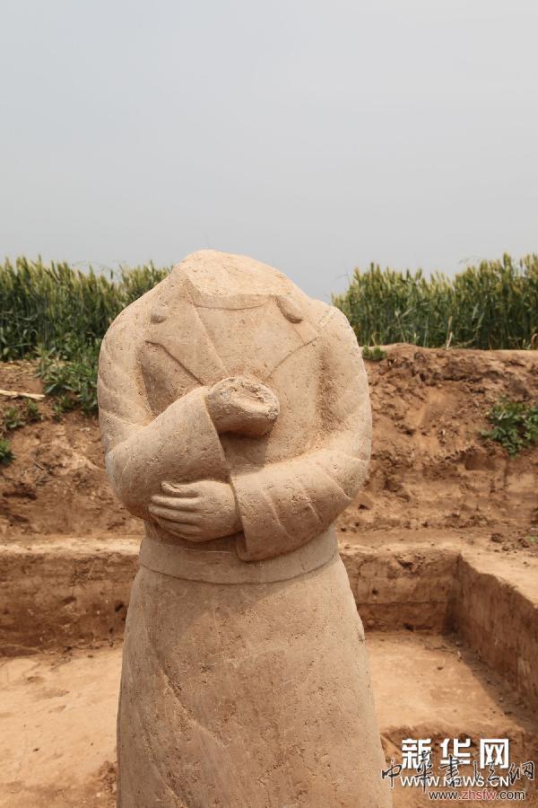 （晚報）（4）考古學(xué)家首次考古發(fā)掘&ldquo;毀佛皇帝&rdquo;唐武宗陵園部分遺址