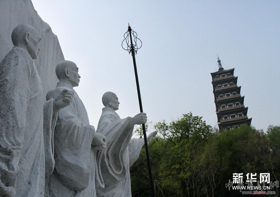 大型群雕《鑒真東渡》揚(yáng)州落成 圖 #(文化)(2)大型群雕《鑒真東渡》揚(yáng)州落成