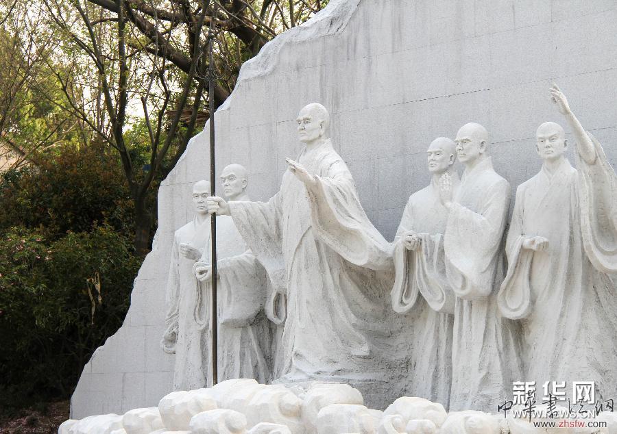 #（文化）（3）大型群雕《鑒真東渡》揚(yáng)州落成