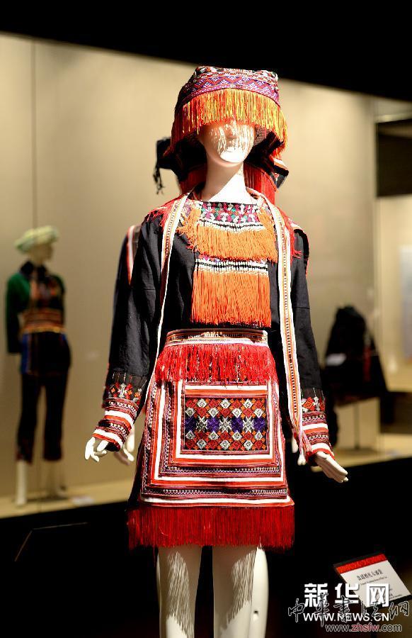 中國瑤族服飾展亮相山東博物館 組圖 (新華網(wǎng))(2) 中國瑤族服飾展亮相山東博物館