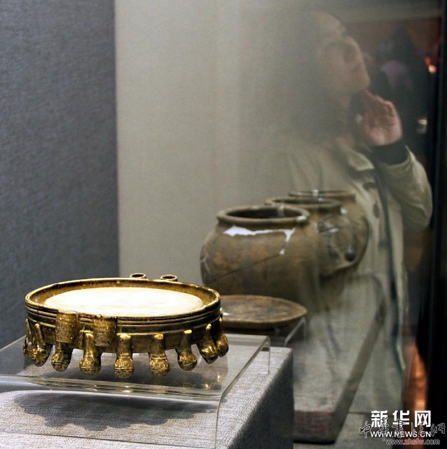 #（文化）（7）隋煬帝墓出土文物特展在揚(yáng)州開(kāi)展