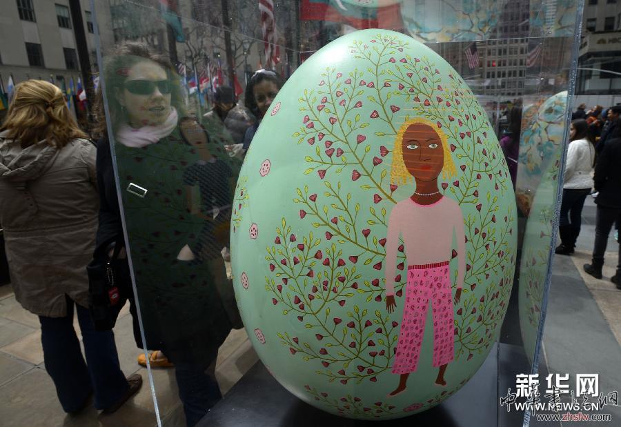 （國際）（5）紐約舉行復(fù)活節(jié)彩蛋藝術(shù)展