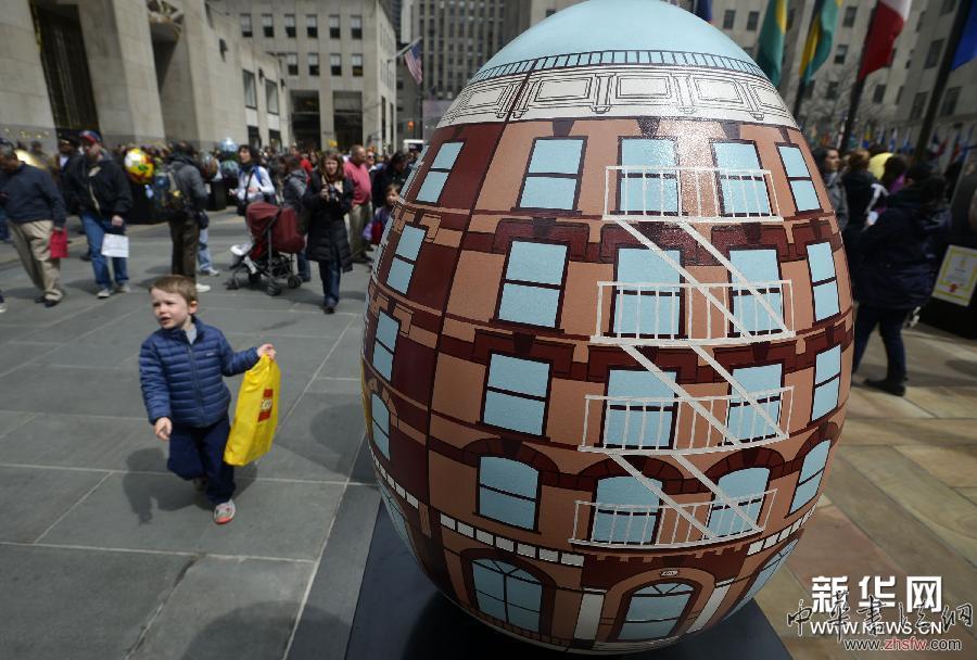 （國際）（7）紐約舉行復(fù)活節(jié)彩蛋藝術(shù)展