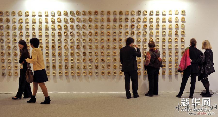 （國際）（5） &ldquo;視覺中國&middot;瓷上敦煌&rdquo;中國陶瓷藝術(shù)展在巴黎開幕