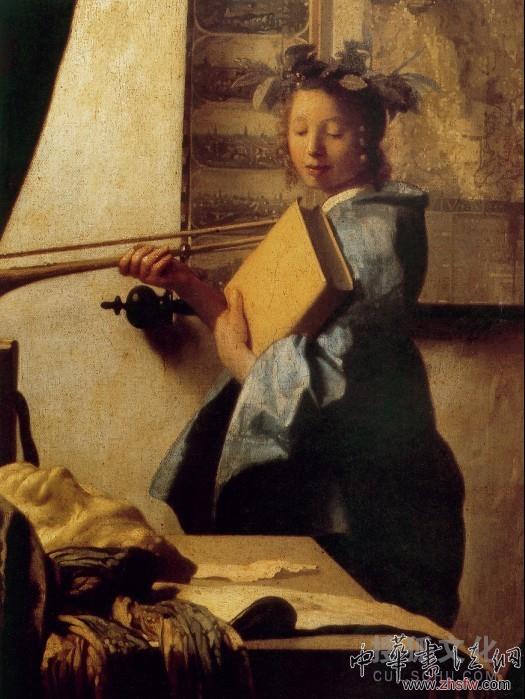 名畫中的淑女愛讀書 組圖