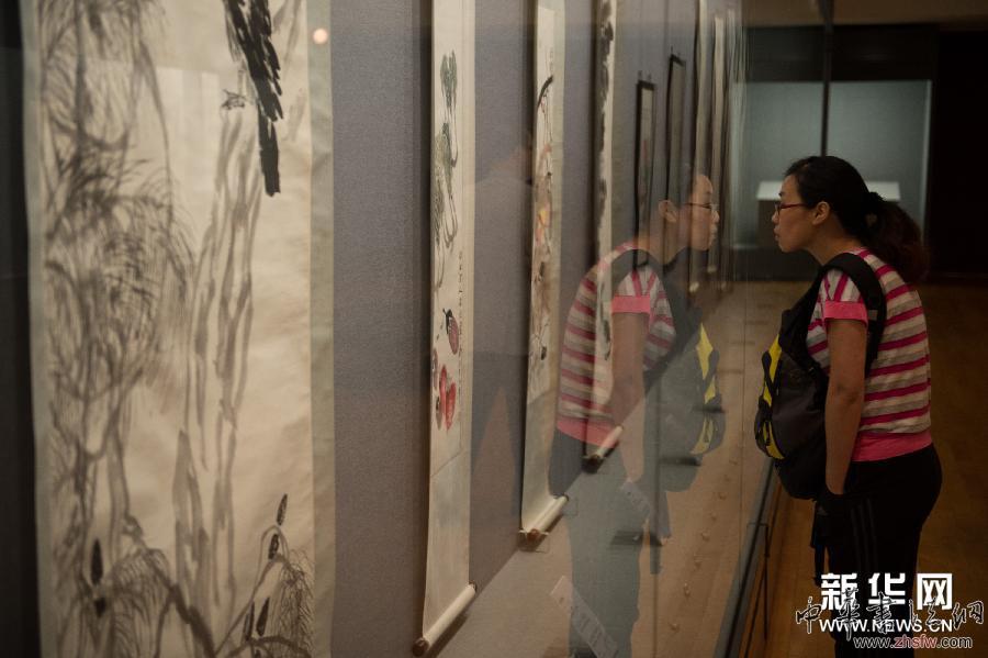 （晚報(bào)）（2）白石造化&mdash;&mdash;北京畫院藏齊白石作品展在澳門開幕 