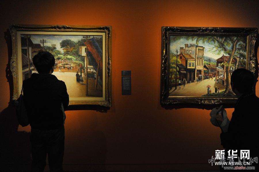 （晚報）（3）&ldquo;南方艷陽&mdash;&mdash;陳澄波藝術(shù)大展&rdquo;在京開幕