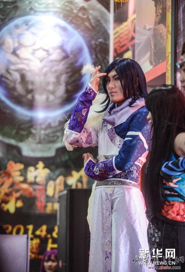 第十屆中國國際動漫節(jié)在杭州開幕 圖 (文化)(3)第十屆中國國際動漫節(jié)在杭州開幕