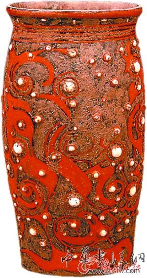 嵌玉漆杯(復(fù)制品)