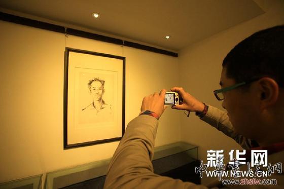 (XHDW)(2)“水墨魂·視典”書畫展在西安開幕