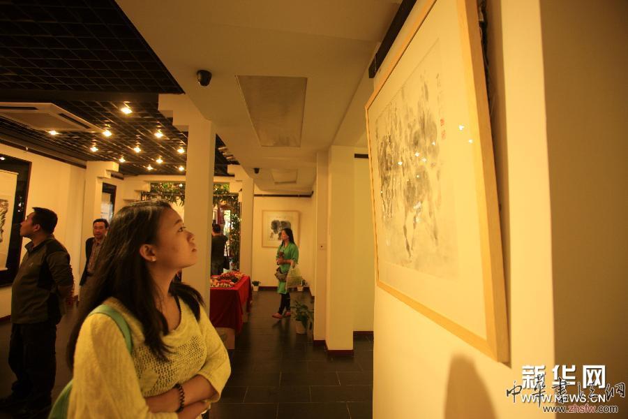 “水墨魂·視典”書畫展在西安開幕 (XHDW)(1)“水墨魂·視典”書畫展在西安開幕