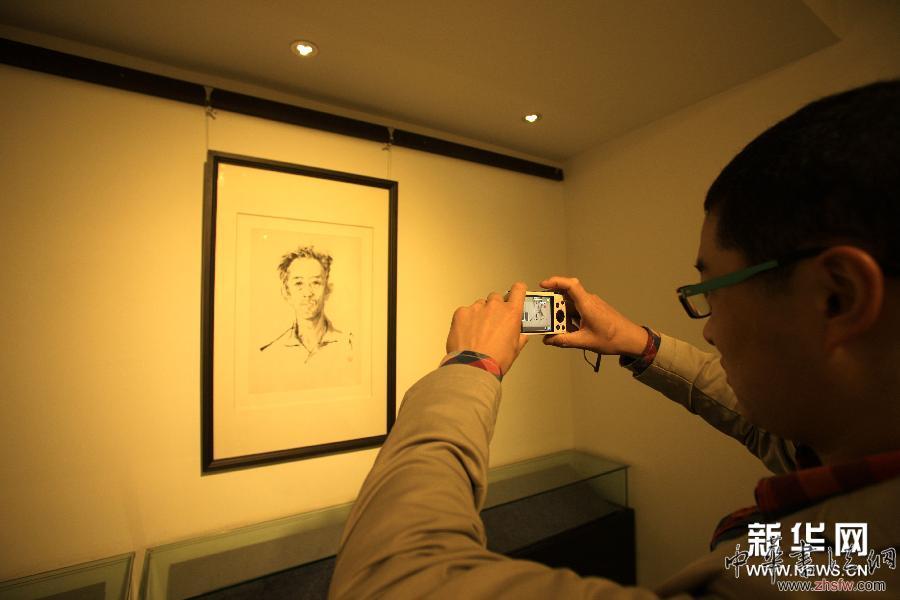 （XHDW）（2）&ldquo;水墨魂&middot;視典&rdquo;書畫展在西安開幕