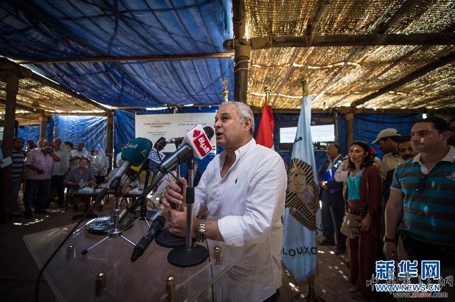 (國際)（1）埃及&ldquo;圖坦卡蒙復制墓&rdquo;對游客開放